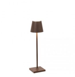 Lampada da tavolo Poldina Pro micro - Corten