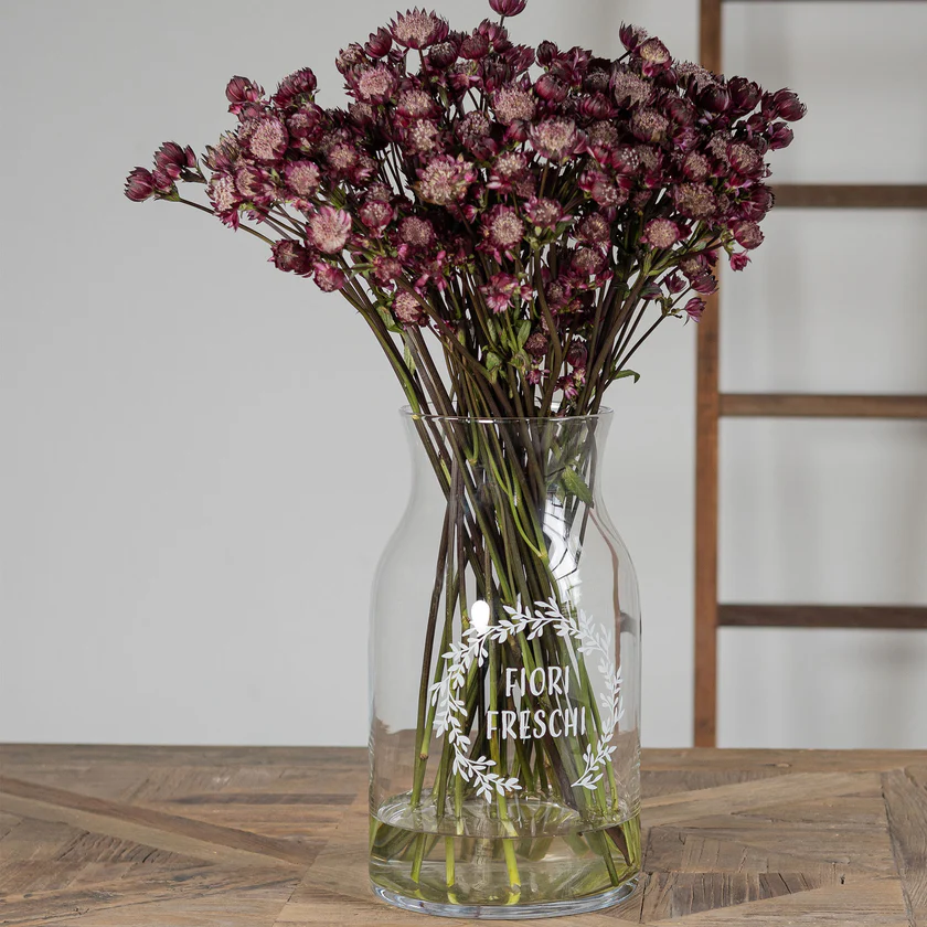 SIMPLE DAY Vaso Portafiori decoro Fiori Freschi Piccolo