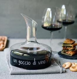 DECANTER UN GOCCIO DI VINO